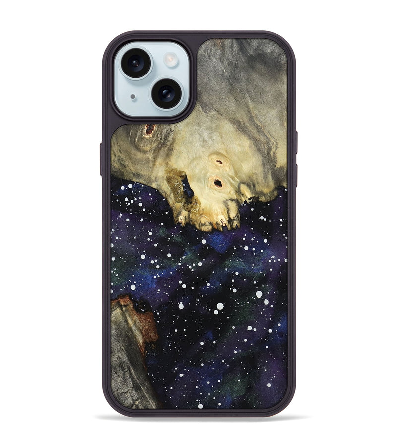 iPhone 15 Plus Wood Phone Case - Rowen (Cosmos, 822001)