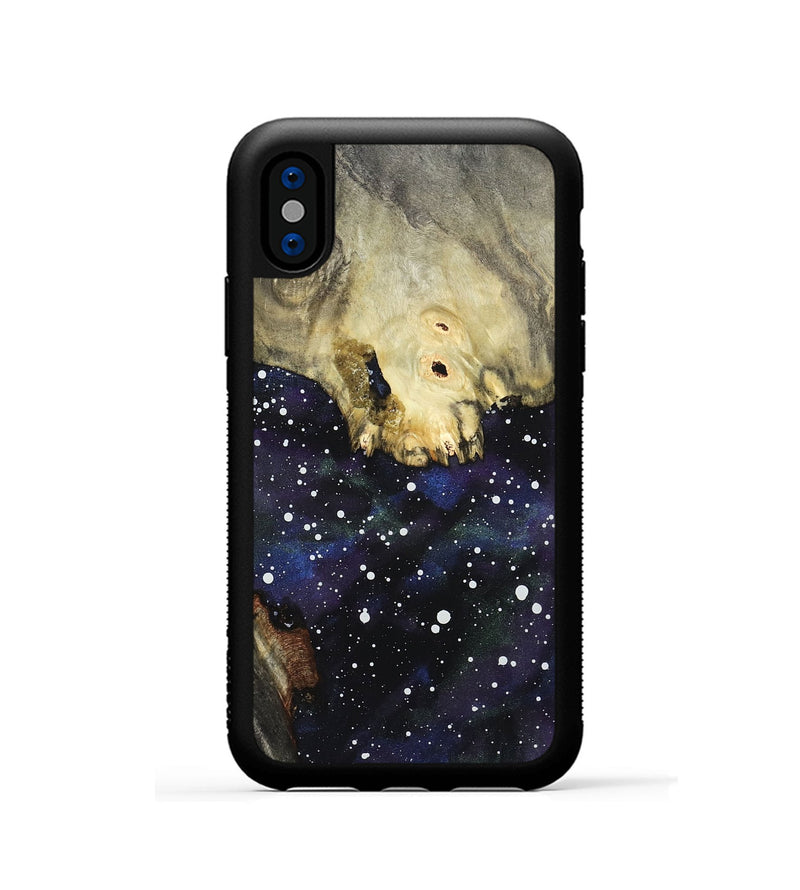 iPhone Xs Wood Phone Case - Rowen (Cosmos, 822001)