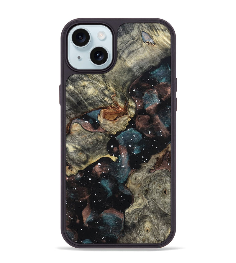 iPhone 15 Plus Wood Phone Case - Iker (Cosmos, 822002)