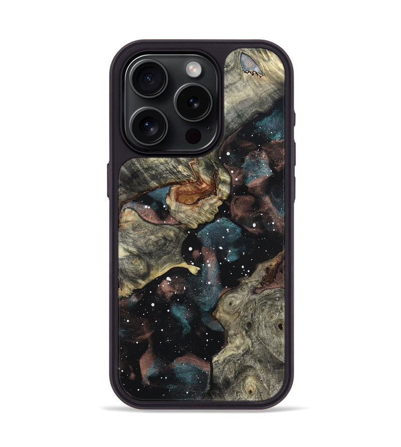 iPhone 15 Pro Wood Phone Case - Iker (Cosmos, 822002)