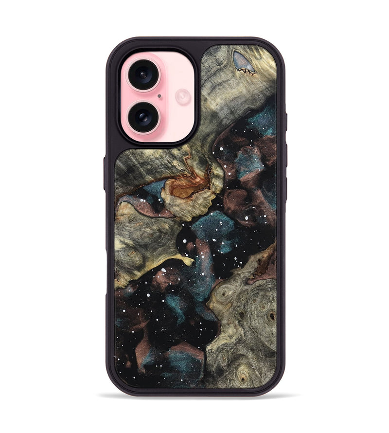 iPhone 16 Wood Phone Case - Iker (Cosmos, 822002)
