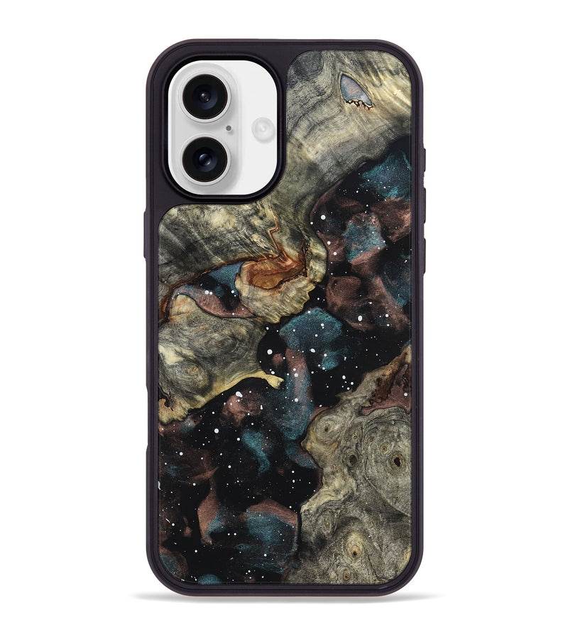 iPhone 16 Plus Wood Phone Case - Iker (Cosmos, 822002)