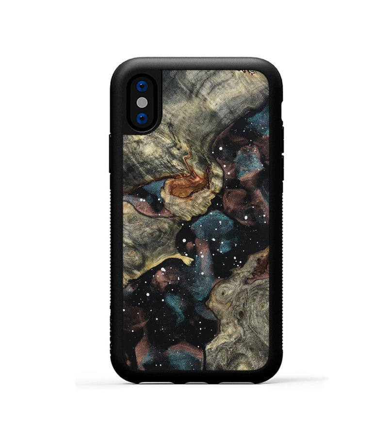 iPhone Xs Wood Phone Case - Iker (Cosmos, 822002)