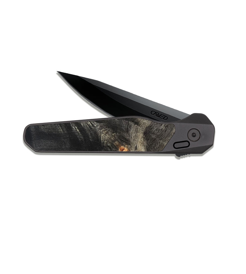 EDC Dark Slate Wood Pocket Knife - Etha (Cosmos, 822003)