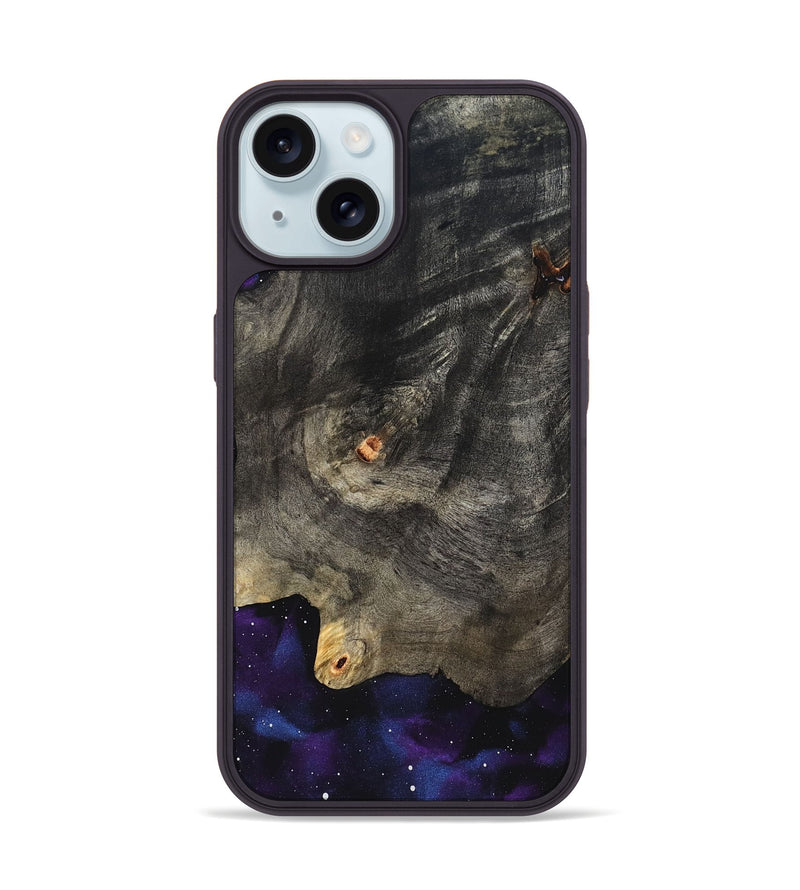 iPhone 15 Wood Phone Case - Etha (Cosmos, 822003)