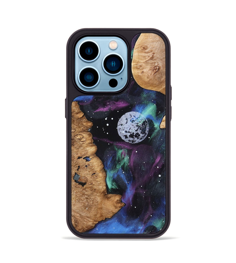 iPhone 14 Pro Wood Phone Case - Aaden (Cosmos, 822004)