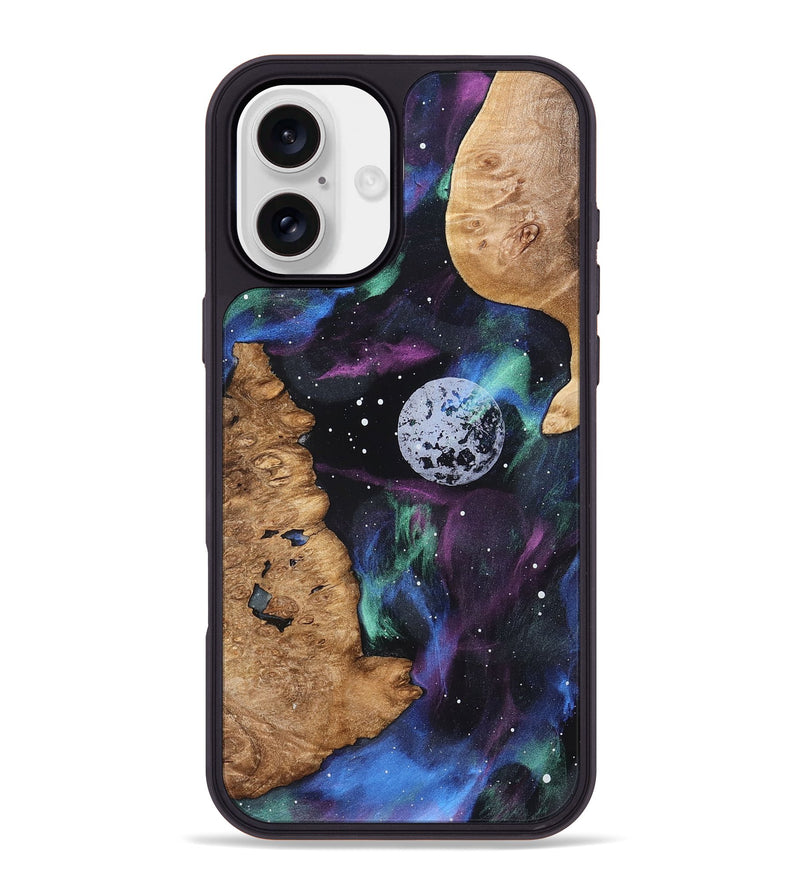 iPhone 16 Plus Wood Phone Case - Aaden (Cosmos, 822004)