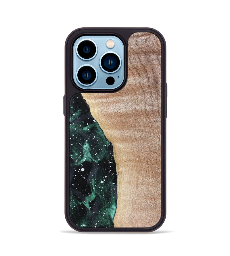 iPhone 14 Pro Wood Phone Case - Ciera (Cosmos, 822005)