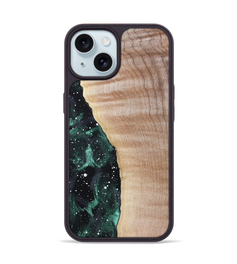 iPhone 15 Wood Phone Case - Ciera (Cosmos, 822005)