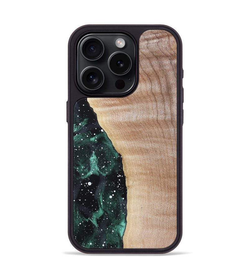 iPhone 15 Pro Wood Phone Case - Ciera (Cosmos, 822005)