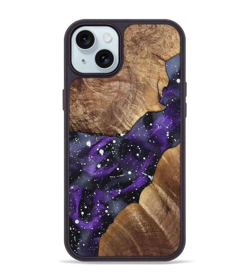 iPhone 15 Plus Wood Phone Case - Bodhi (Cosmos, 822006)