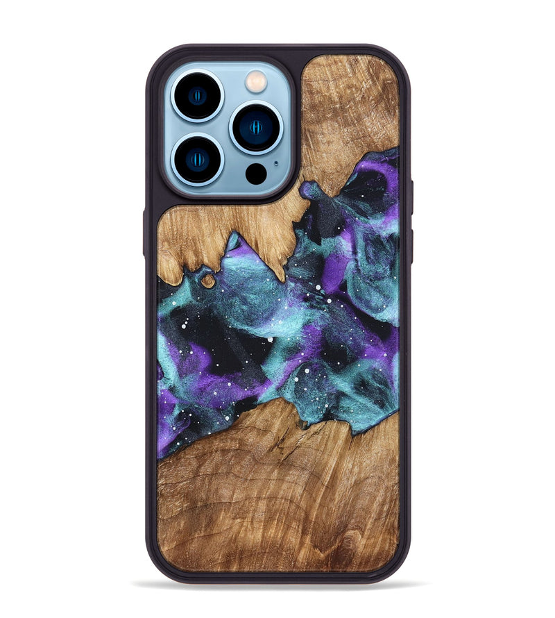iPhone 14 Pro Max Wood Phone Case - Kaylie (Cosmos, 822007)