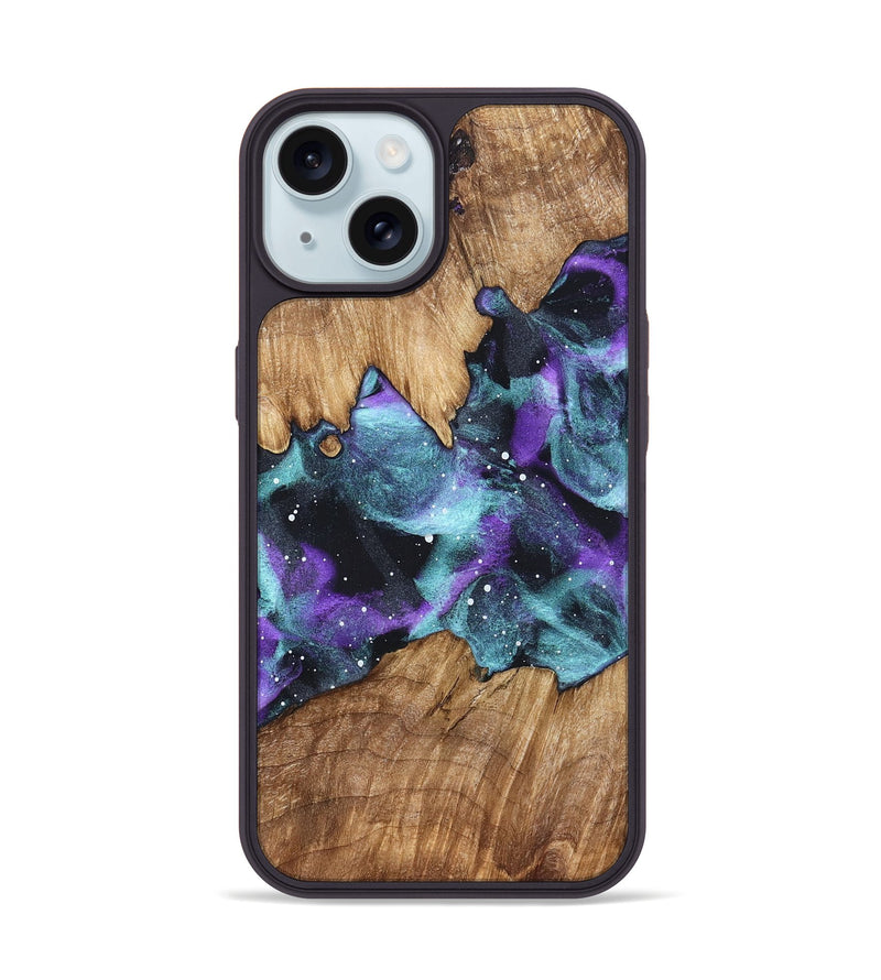 iPhone 15 Wood Phone Case - Kaylie (Cosmos, 822007)