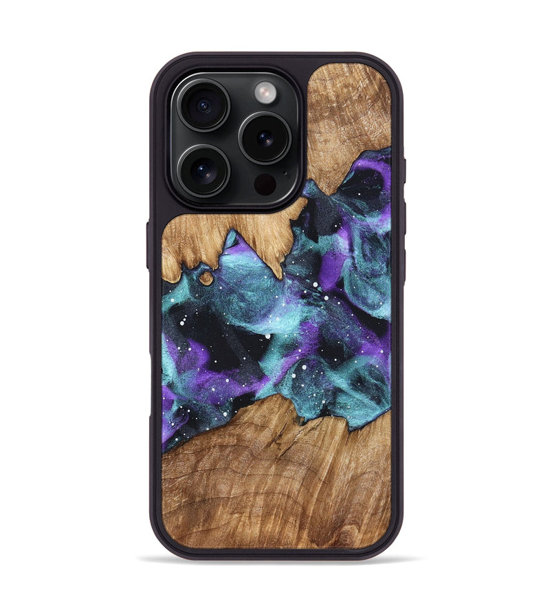 iPhone 16 Pro Wood Phone Case - Kaylie (Cosmos, 822007)