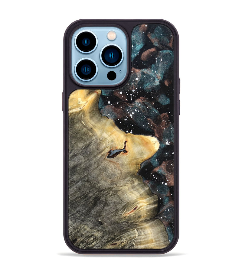 iPhone 14 Pro Max Wood Phone Case - Idris (Cosmos, 822008)