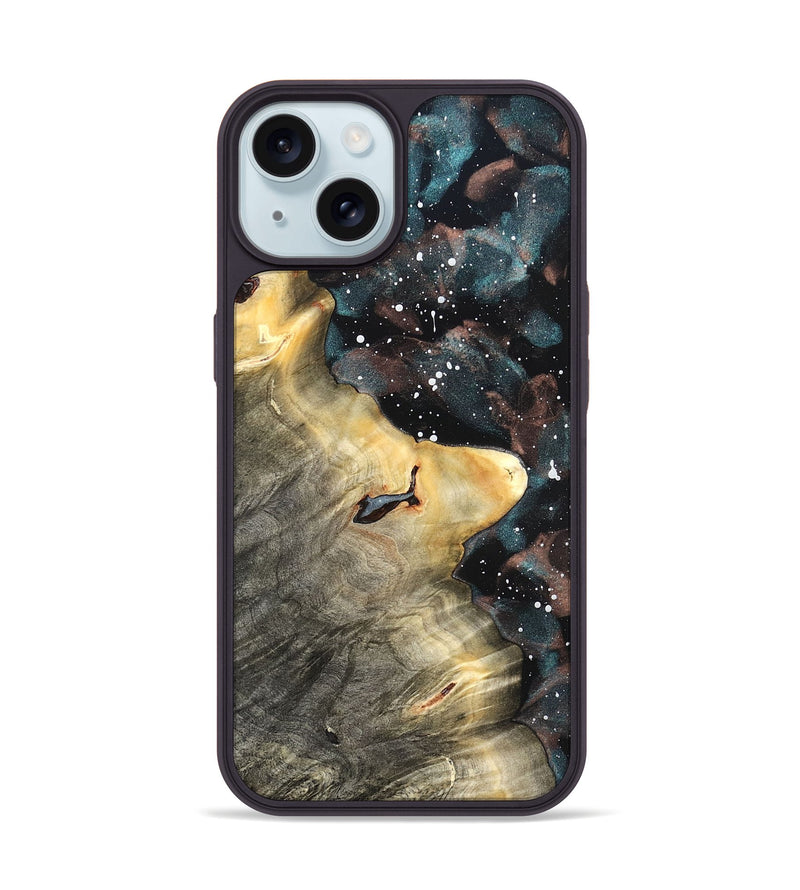 iPhone 15 Wood Phone Case - Idris (Cosmos, 822008)