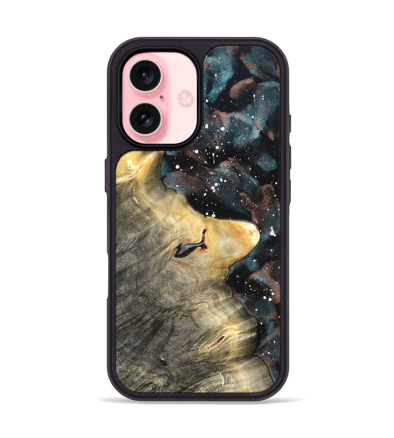 iPhone 16 Wood Phone Case - Idris (Cosmos, 822008)
