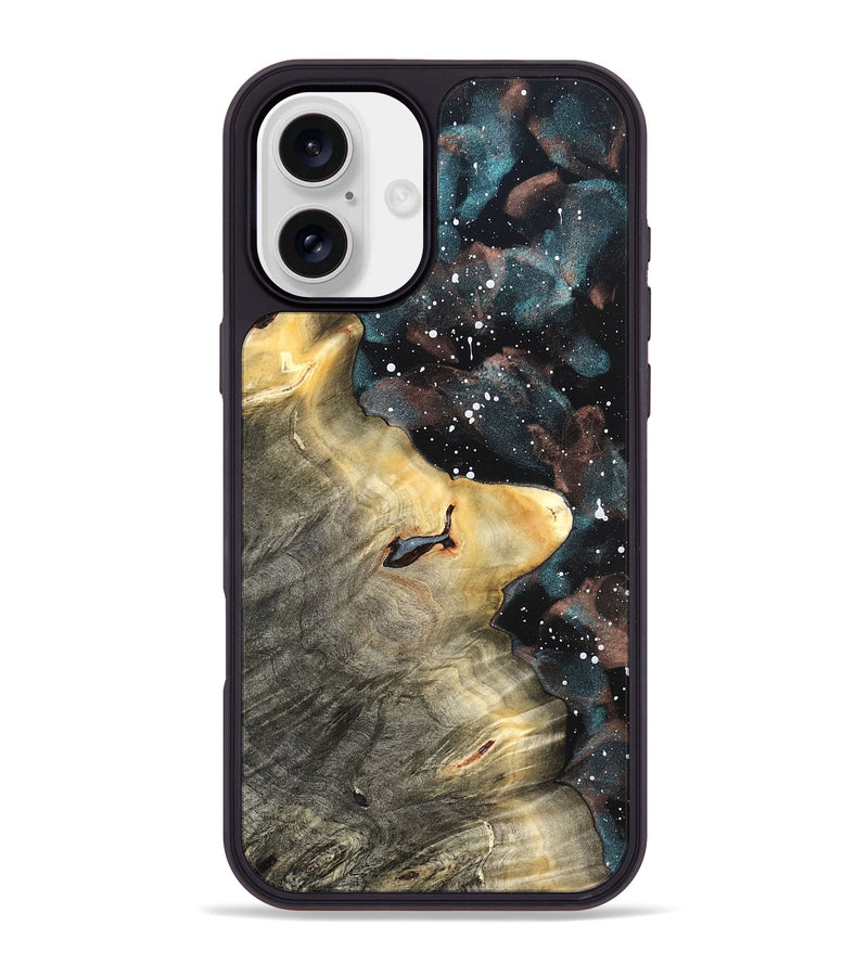 iPhone 16 Plus Wood Phone Case - Idris (Cosmos, 822008)