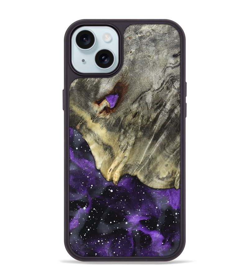 iPhone 15 Plus Wood Phone Case - Justus (Cosmos, 822009)