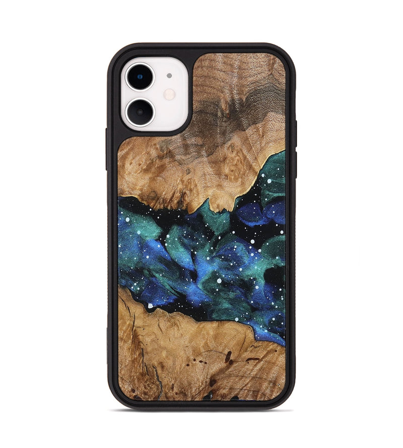 iPhone 11 Wood Phone Case - Sherita (Cosmos, 822013)