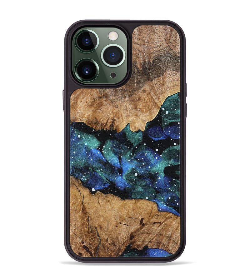 iPhone 13 Pro Max Wood Phone Case - Sherita (Cosmos, 822013)
