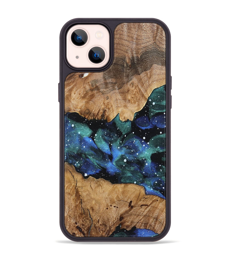iPhone 14 Plus Wood Phone Case - Sherita (Cosmos, 822013)