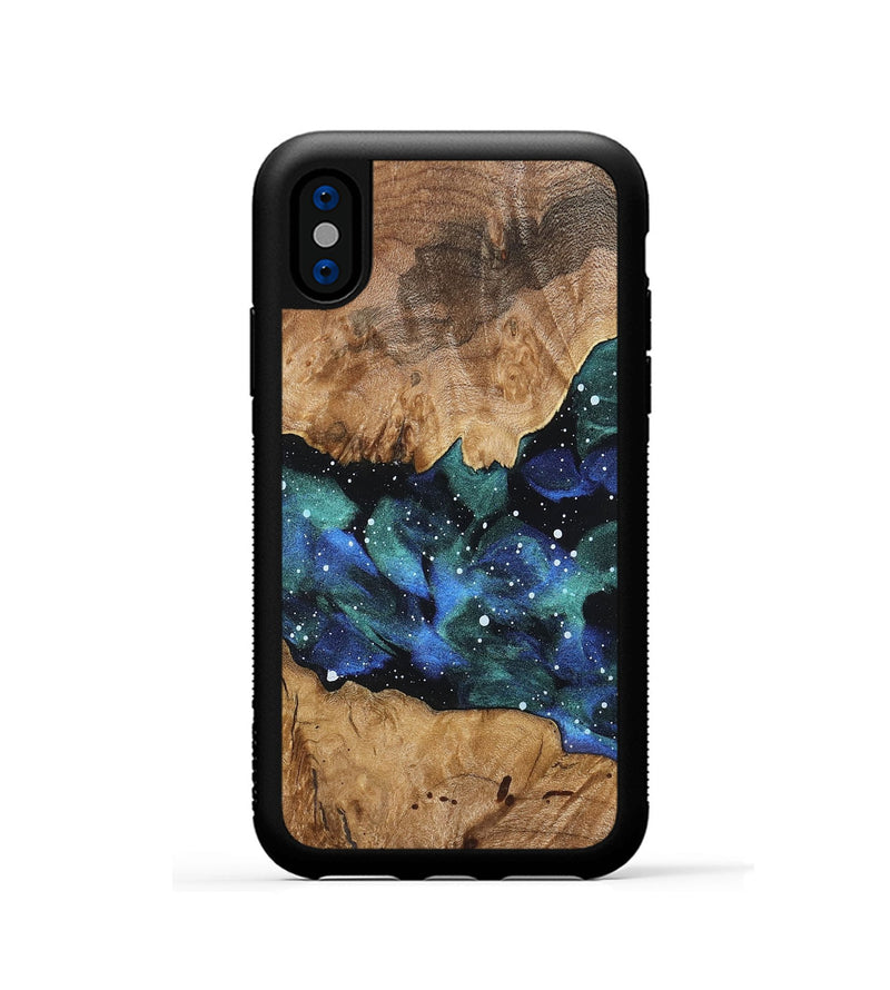 iPhone Xs Wood Phone Case - Sherita (Cosmos, 822013)