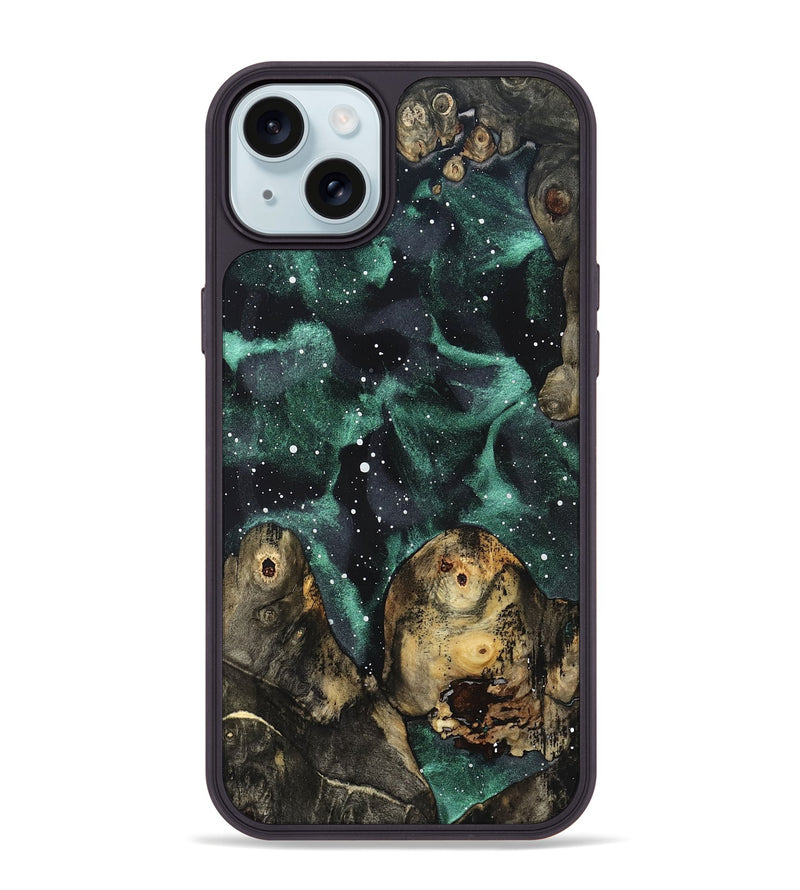 iPhone 15 Plus Wood Phone Case - Gerard (Cosmos, 822014)