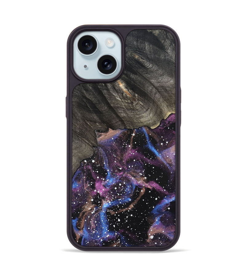 iPhone 15 Wood Phone Case - Sanaa (Cosmos, 822016)