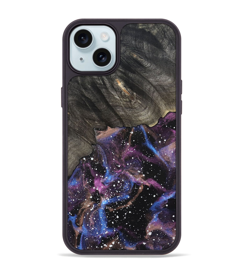 iPhone 15 Plus Wood Phone Case - Sanaa (Cosmos, 822016)