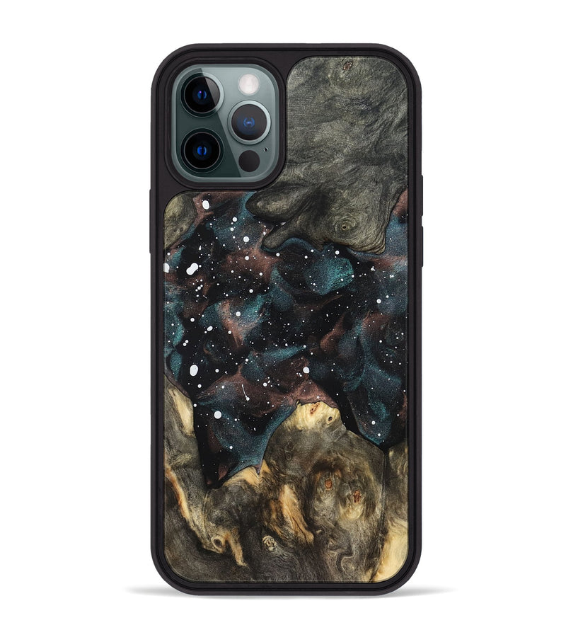 iPhone 12 Pro Max Wood Phone Case - Geo (Cosmos, 822018)