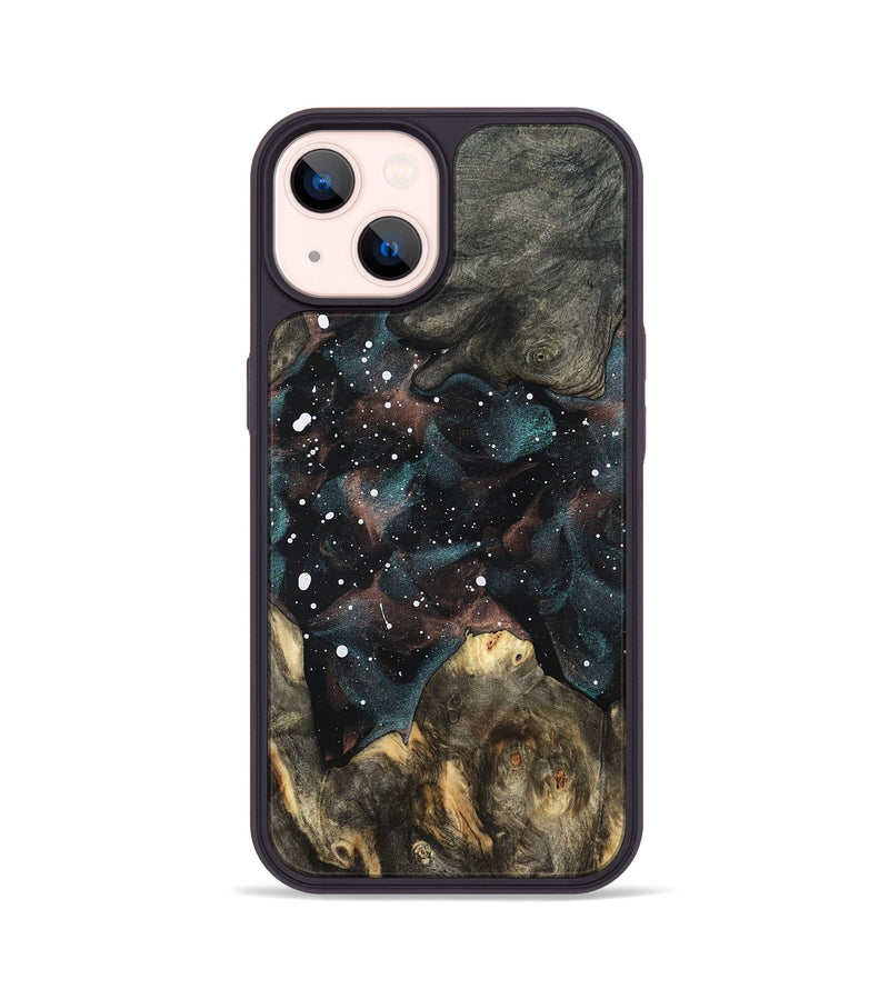 iPhone 14 Wood Phone Case - Geo (Cosmos, 822018)
