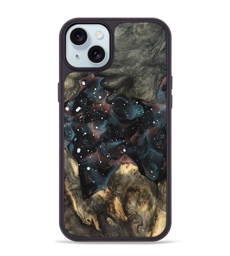 iPhone 15 Plus Wood Phone Case - Geo (Cosmos, 822018)