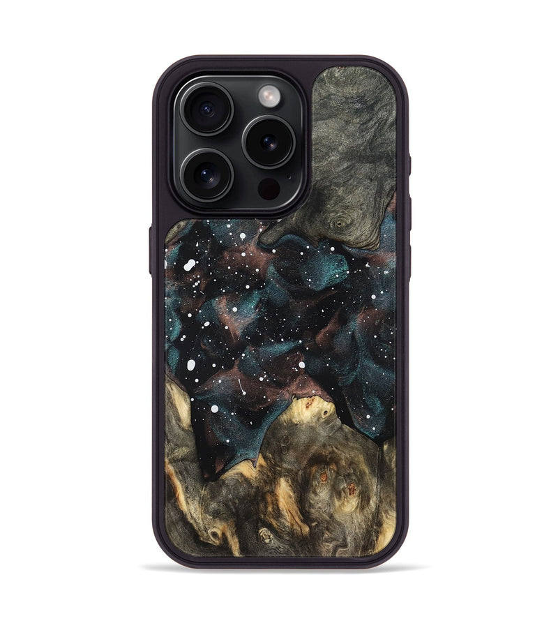 iPhone 15 Pro Wood Phone Case - Geo (Cosmos, 822018)