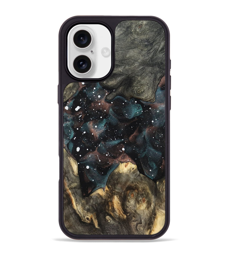 iPhone 16 Plus Wood Phone Case - Geo (Cosmos, 822018)