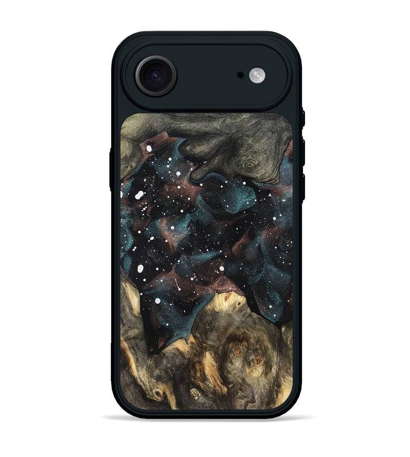 iPhone 17 Air Wood Phone Case - Geo (Cosmos, 822018)