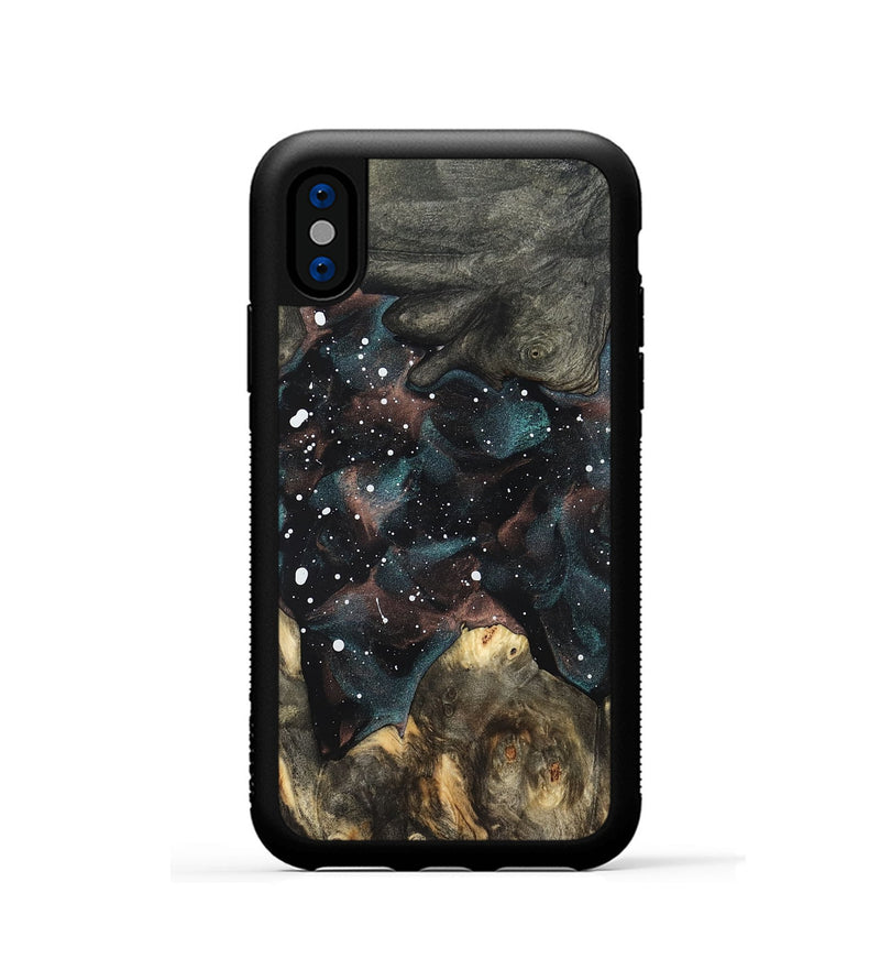 iPhone Xs Wood Phone Case - Geo (Cosmos, 822018)