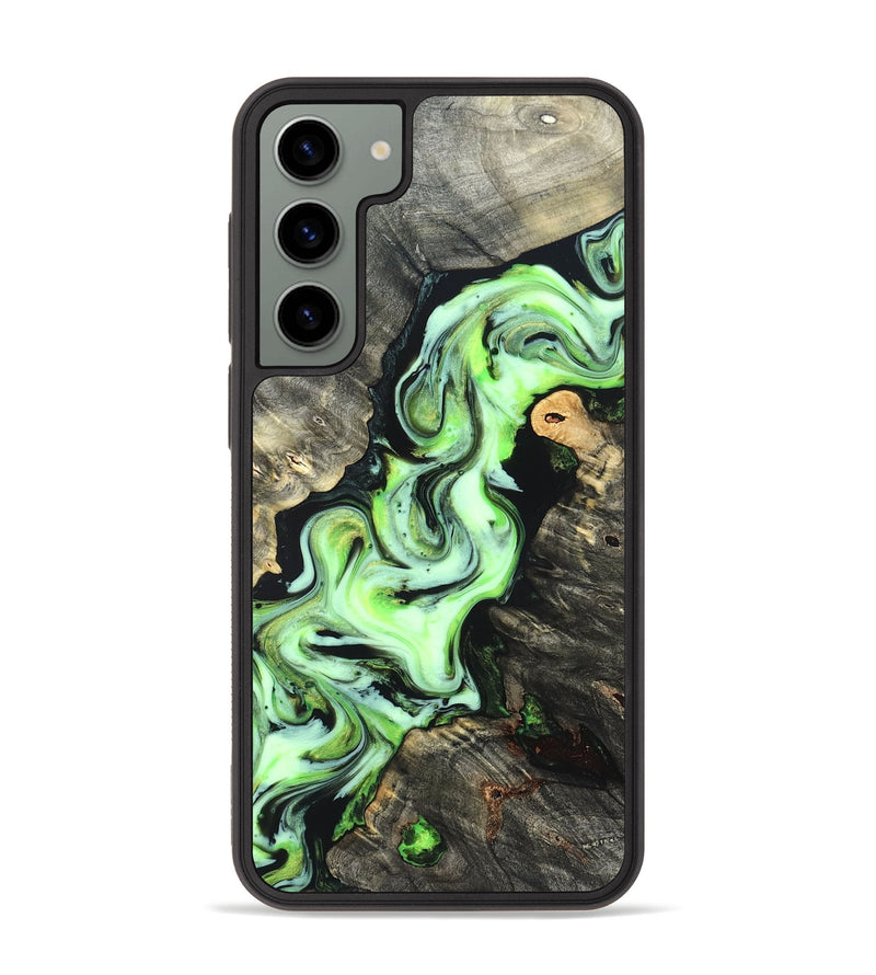 Galaxy S23 Plus Wood Phone Case - Amara (Neon, 822021)