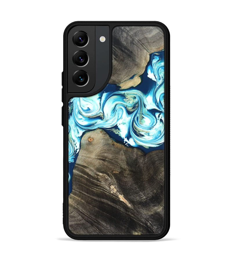 Galaxy S22 Plus Wood Phone Case - Tayler (Blue, 822026)
