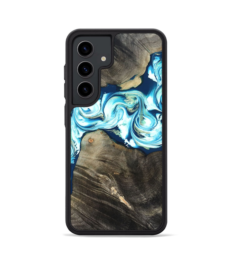 Galaxy S24 Wood Phone Case - Tayler (Blue, 822026)