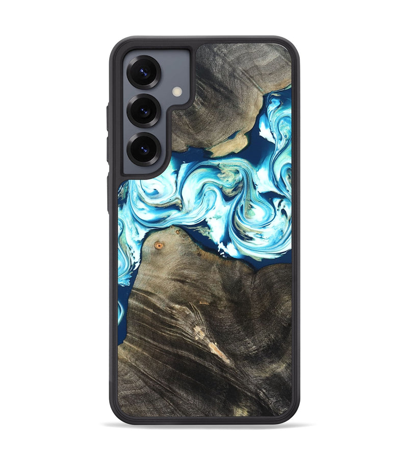 Galaxy S25 Plus Wood Phone Case - Tayler (Blue, 822026)