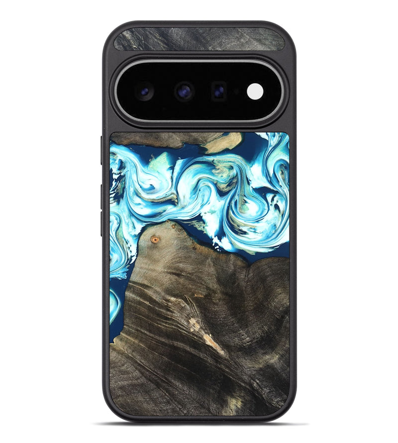Pixel 11 Pro XL Wood Phone Case - Tayler (Blue, 822026)