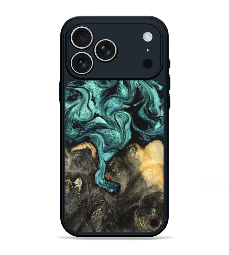 iPhone 17 Pro Max Wood Phone Case - Ainsley (Green, 822027)
