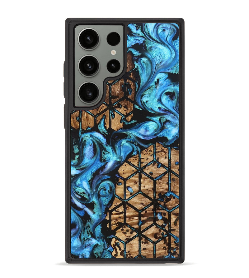 Galaxy S23 Ultra Wood Phone Case - Heath (Pattern, 822039)