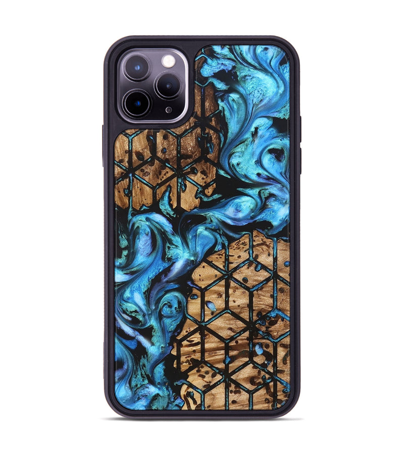 iPhone 11 Pro Max Wood Phone Case - Heath (Pattern, 822039)