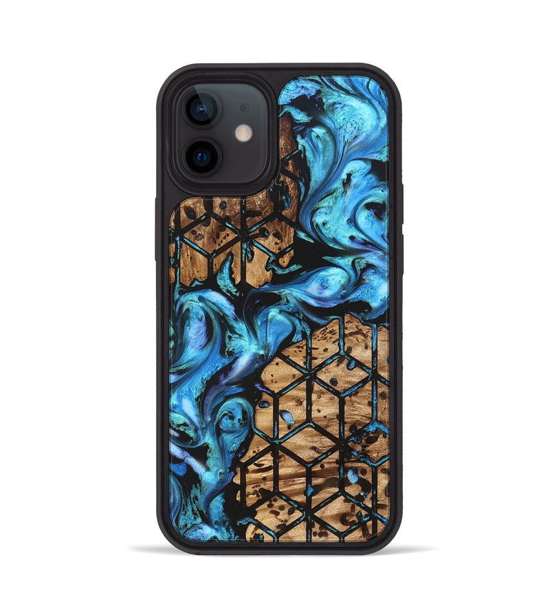 iPhone 12 Wood Phone Case - Heath (Pattern, 822039)