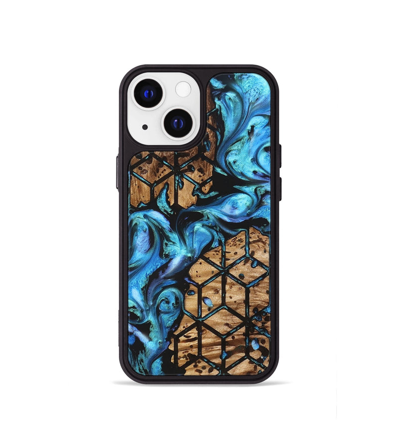iPhone 13 mini Wood Phone Case - Heath (Pattern, 822039)