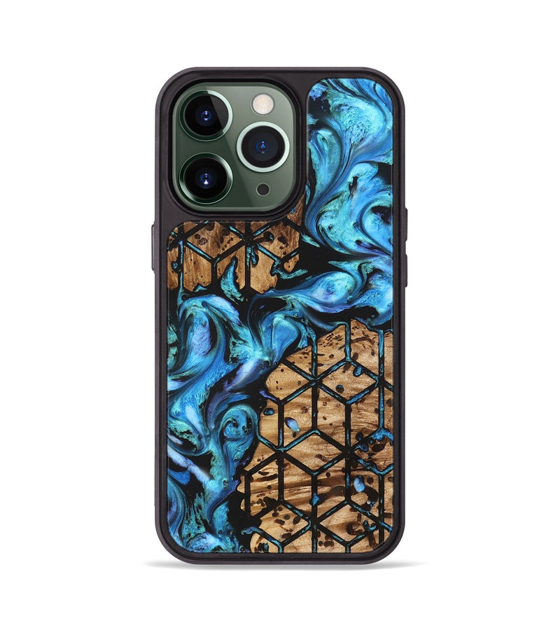 iPhone 13 Pro Wood Phone Case - Heath (Pattern, 822039)
