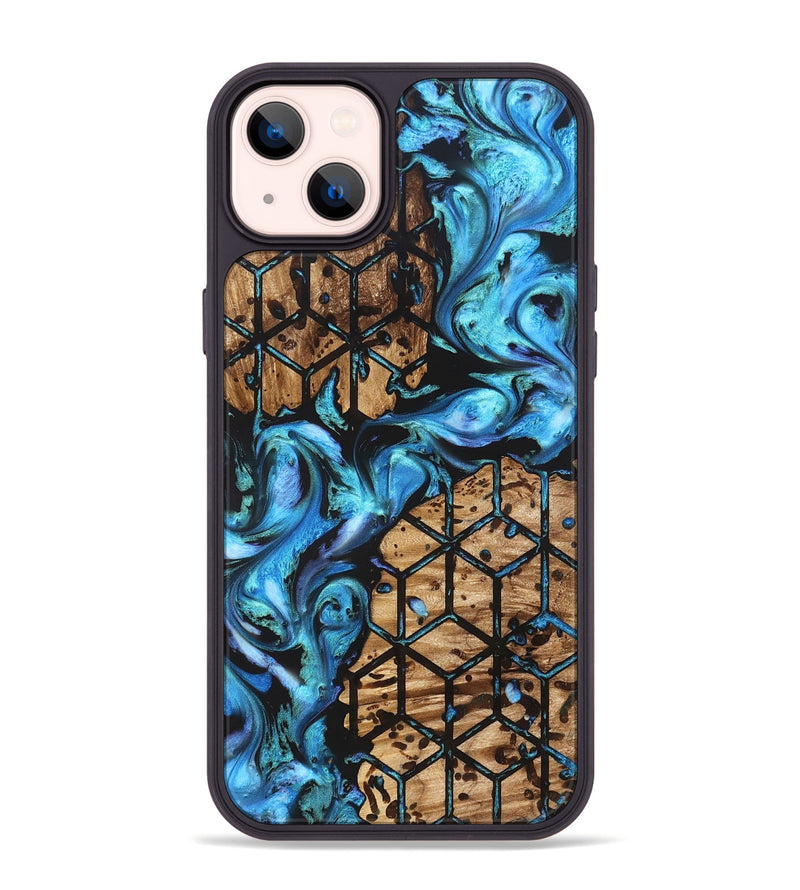 iPhone 14 Plus Wood Phone Case - Heath (Pattern, 822039)