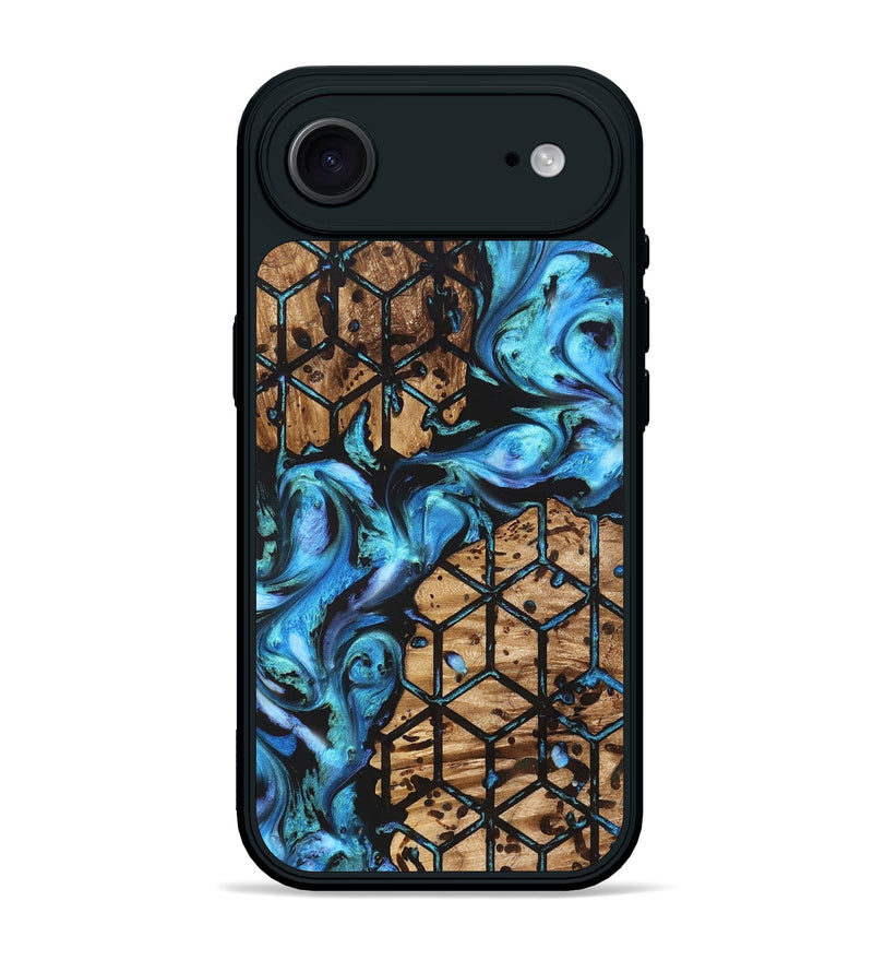 iPhone 17 Air Wood Phone Case - Heath (Pattern, 822039)